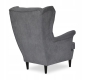 Preview: Ohrensessel EN24 mit Hocker Wohnzimmersessel