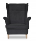 Preview: Ohrensessel EN25 mit Hocker Wohnzimmersessel