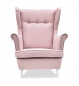 Preview: Ohrensessel TW1079 mit Hocker Wohnzimmersessel