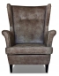 Preview: Ohrensessel AURA 03 mit Hocker Wohnzimmersessel