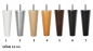 Preview: Ohrensessel Poly 8 Wohnzimmersessel  Blumenmuster