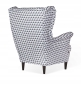 Preview: Ohrensessel M 54 mit Hocker Wohnzimmersessel