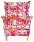 Preview: Ohrensessel M 69 Wohnzimmersessel  Blumenmuster