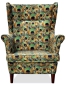 Preview: Ohrensessel PAVONE 1 Wohnzimmersessel  Animal