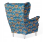 Preview: Ohrensessel PAVONE 2 Wohnzimmersessel  Animal
