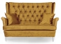Preview: 2-Sitzer-Sofa Gaja Monolith 48 Velours