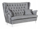 Preview: 2-Sitzer-Sofa Gaja Monolith 85 Velours Grau