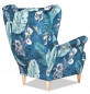 Preview: Ohrensessel SPRING 1 Wohnzimmersessel  Blumenmuster