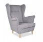 Preview: Ohrensessel ARI SW 21 Wohnzimmersessel Sessel Grau