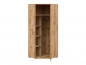 Preview: Eckschrank Zele 78cm Wotan Eiche Kleiderschrank Modern