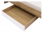 Preview: Bett Zele 140 cm Ehebett Holzoptik Holzbett Kinderbett Jugendbett Doppelbett