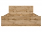 Preview: Bett Zele 160 cm Ehebett Holzoptik Holzbett Kinderbett Jugendbett Doppelbett