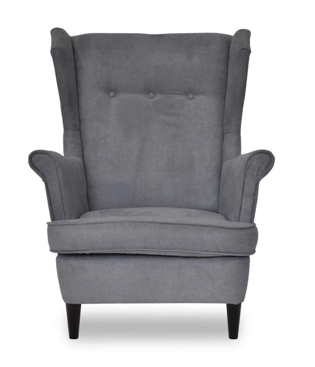 Ohrensessel EN24 mit Hocker Wohnzimmersessel