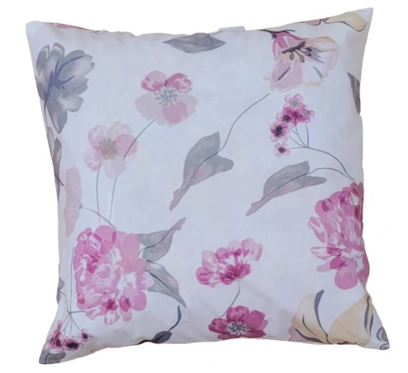 Zierkissen M 76 Dekorkissen 45 x 45 Kissen Blumenmuster Romantisch