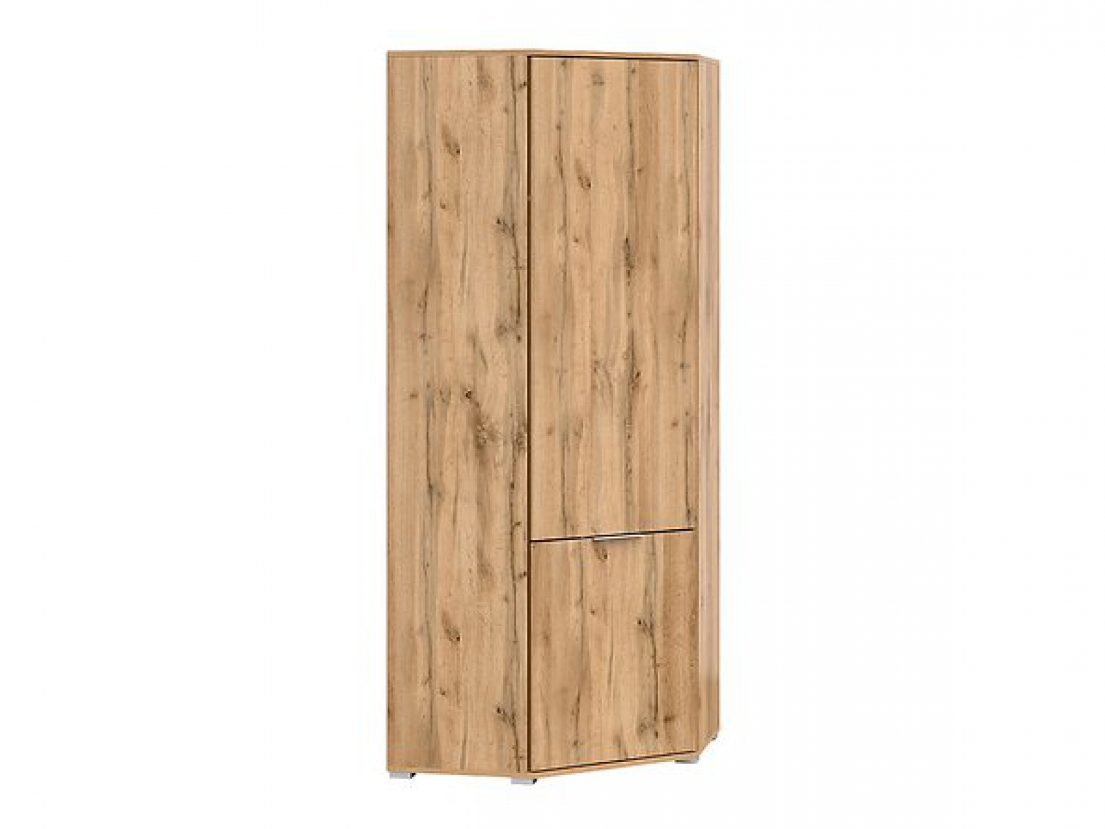 Eckschrank Zele 78cm Wotan Eiche Kleiderschrank Modern