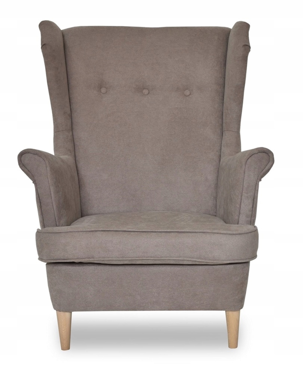 Ohrensessel EN03 mit Hocker Wohnzimmersessel