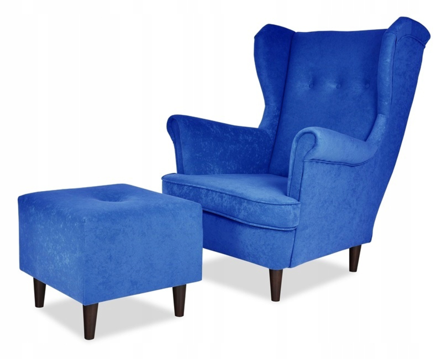 Ohrensessel MKR36 mit Hocker Wohnzimmersessel