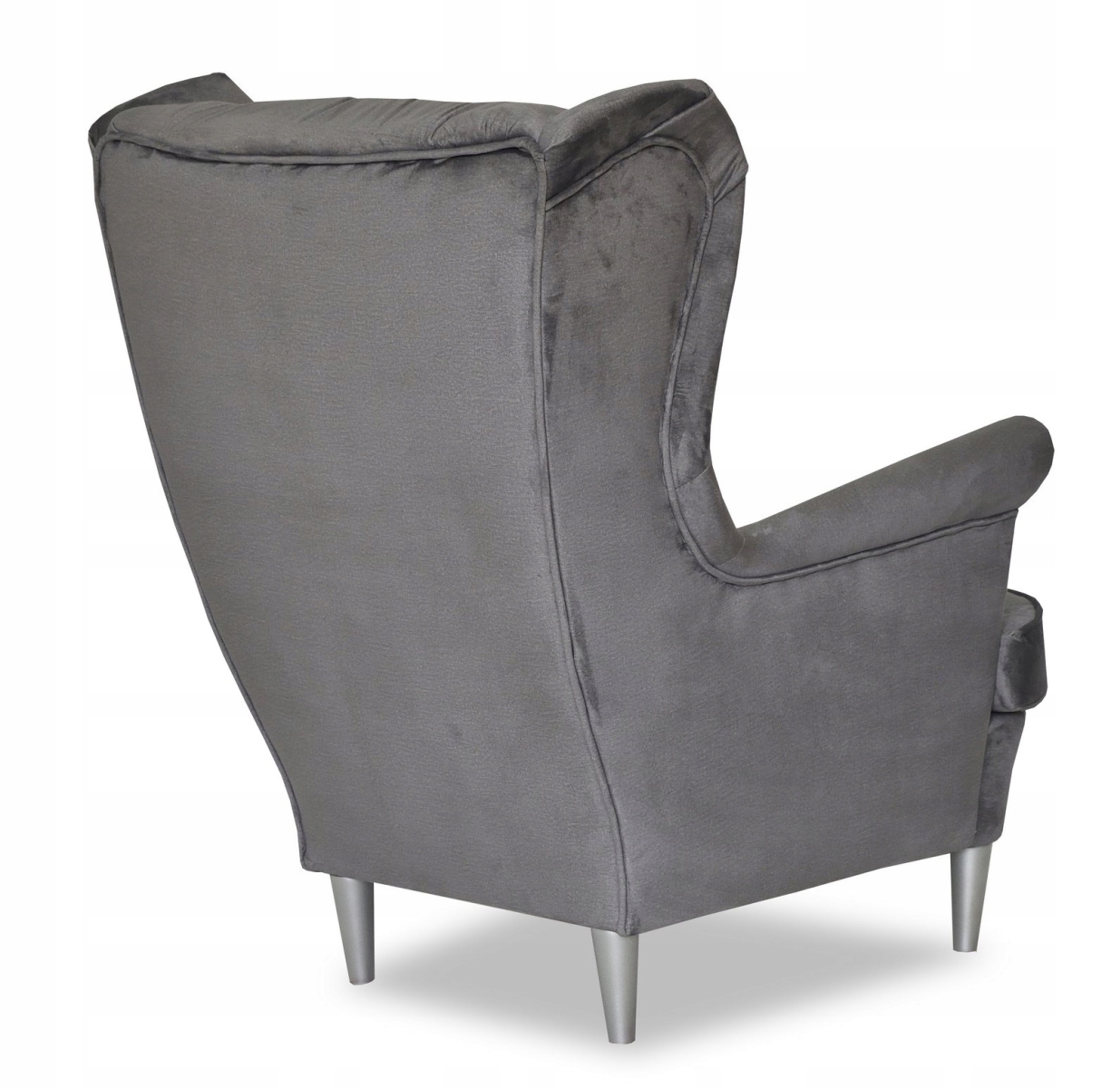 Ohrensessel GAJA Monolith 85 mit Hocker Wohnzimmersessel Grau