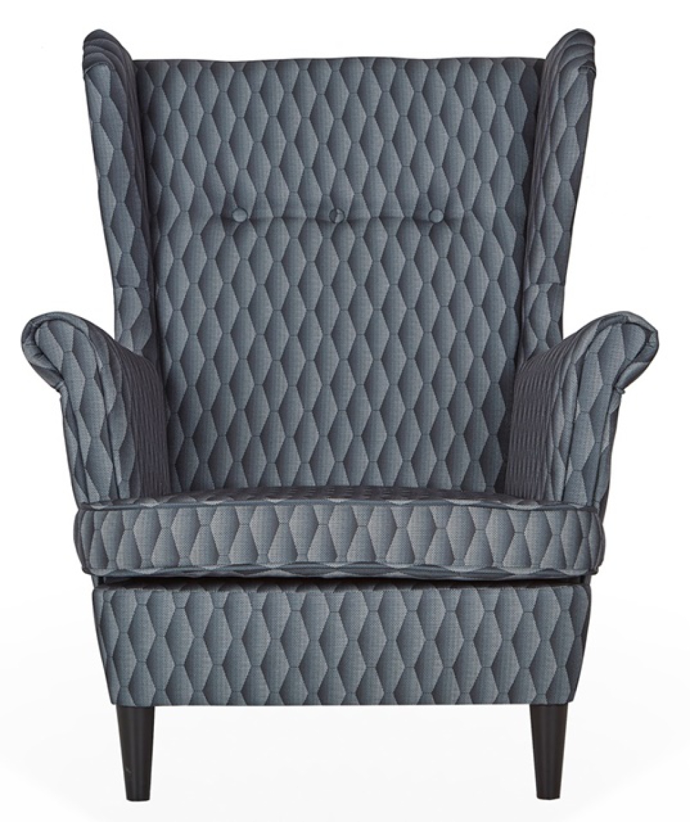 Ohrensessel M 55 mit Hocker Wohnzimmersessel