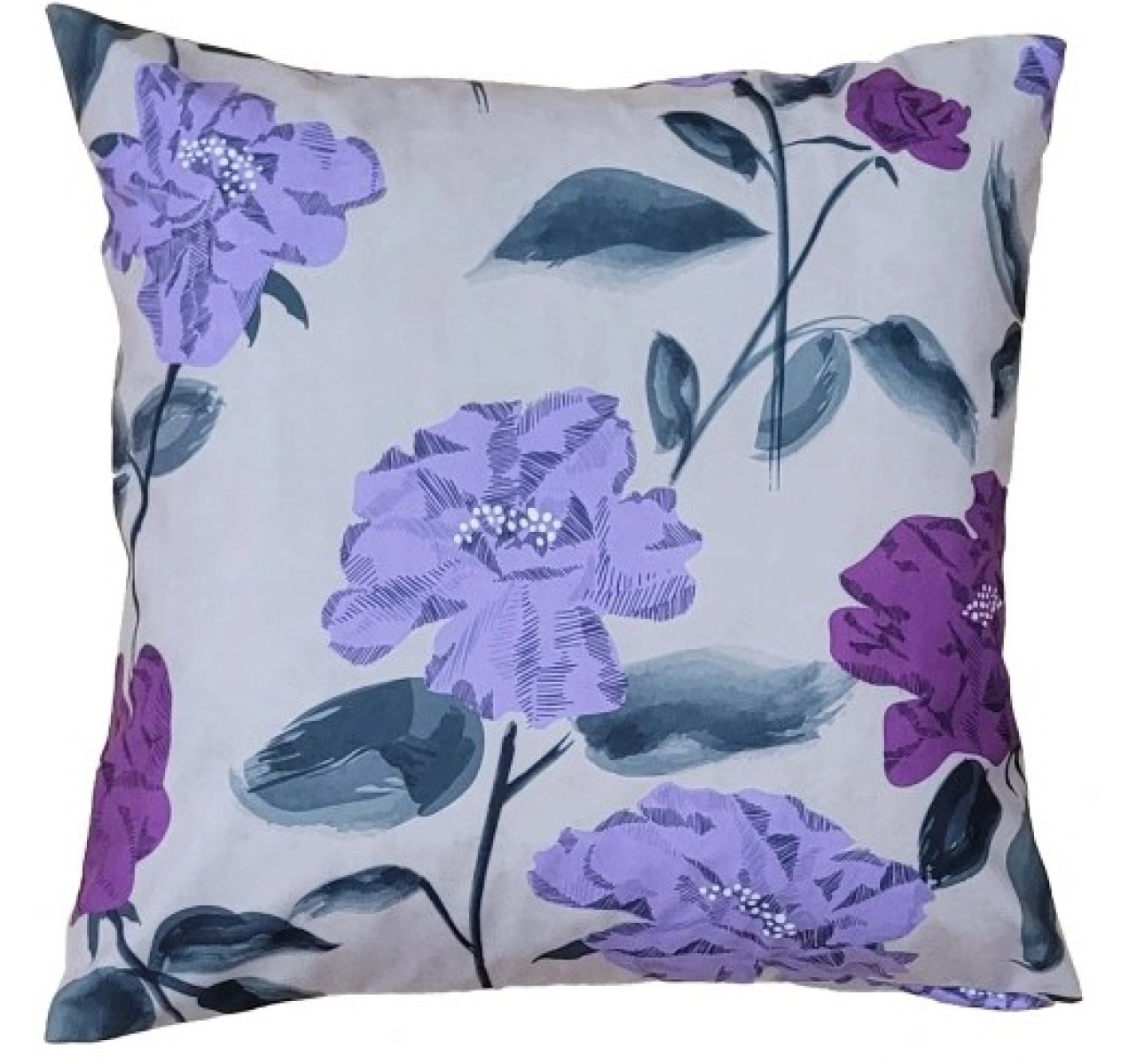 Zierkissen M 65 Dekorkissen 45 x 45 Kissen Blumenmuster Romantisch