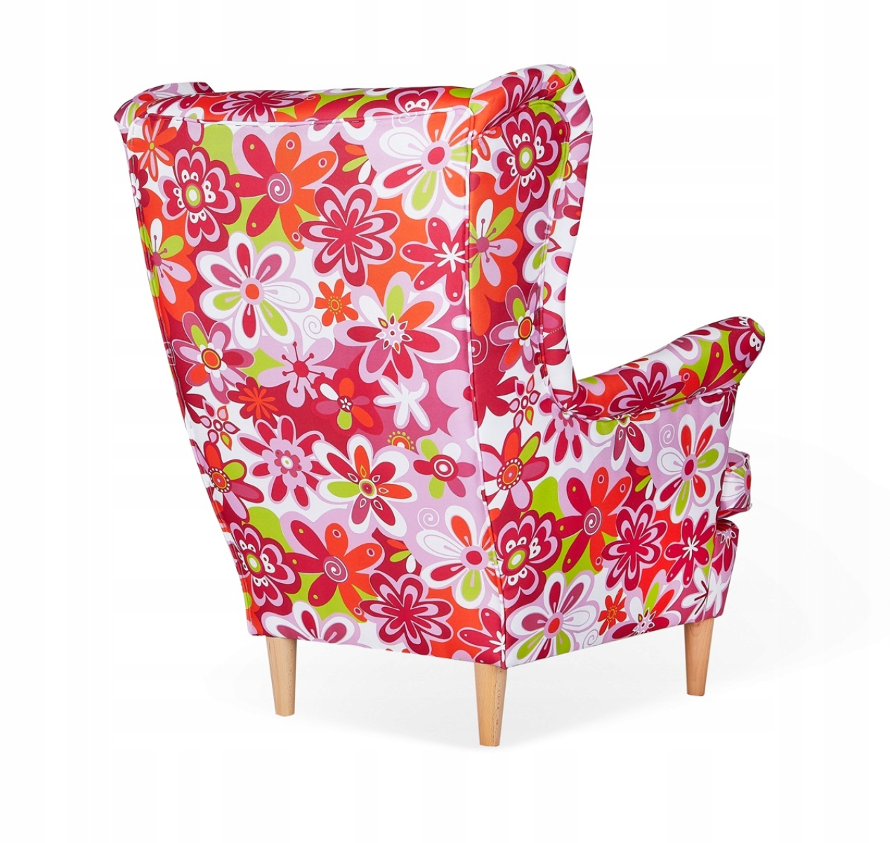 Ohrensessel M 69 Wohnzimmersessel  Blumenmuster