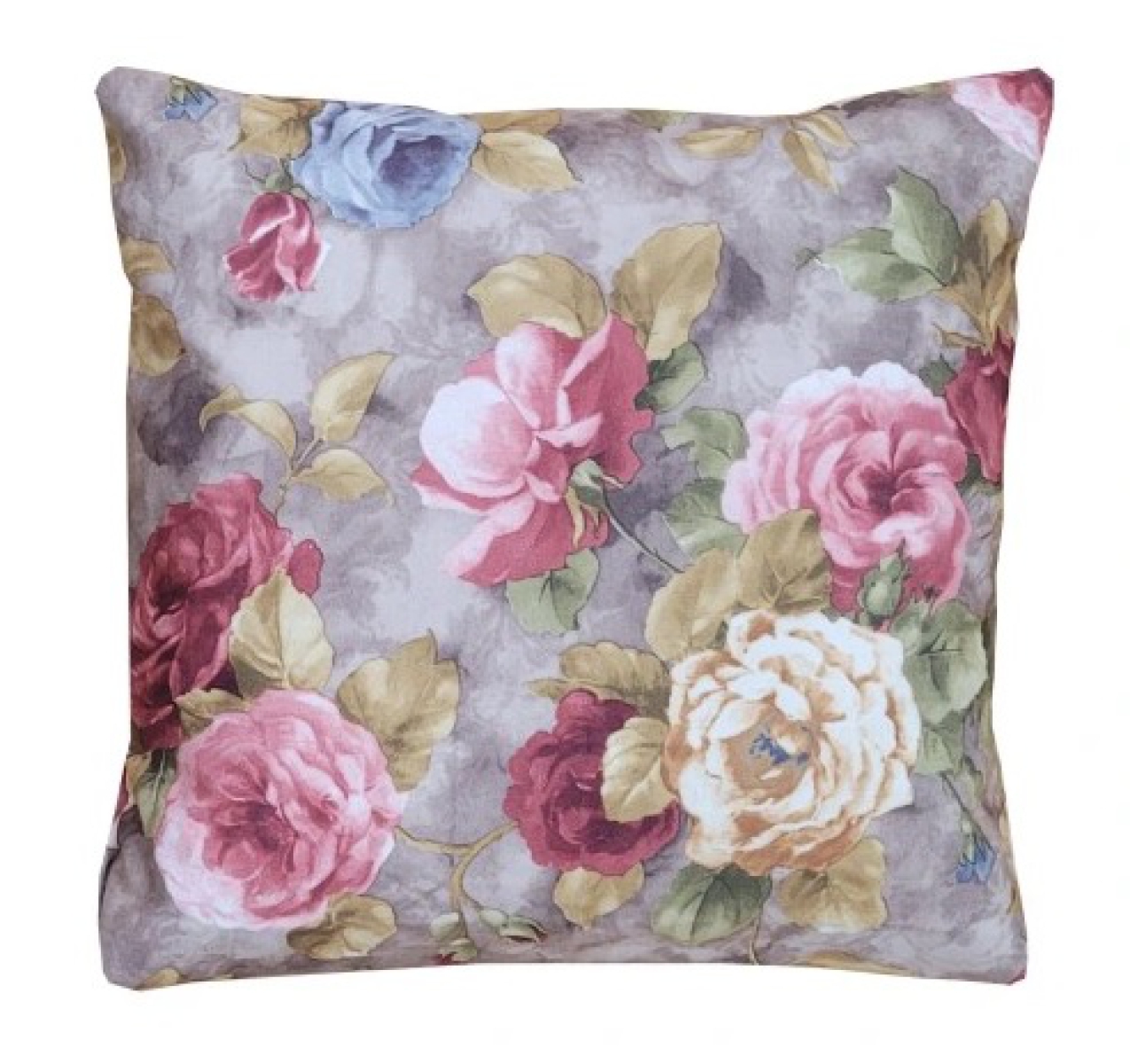Zierkissen ROSE 02 Dekorkissen 45 x 45 Kissen Blumenmuster Romantisch