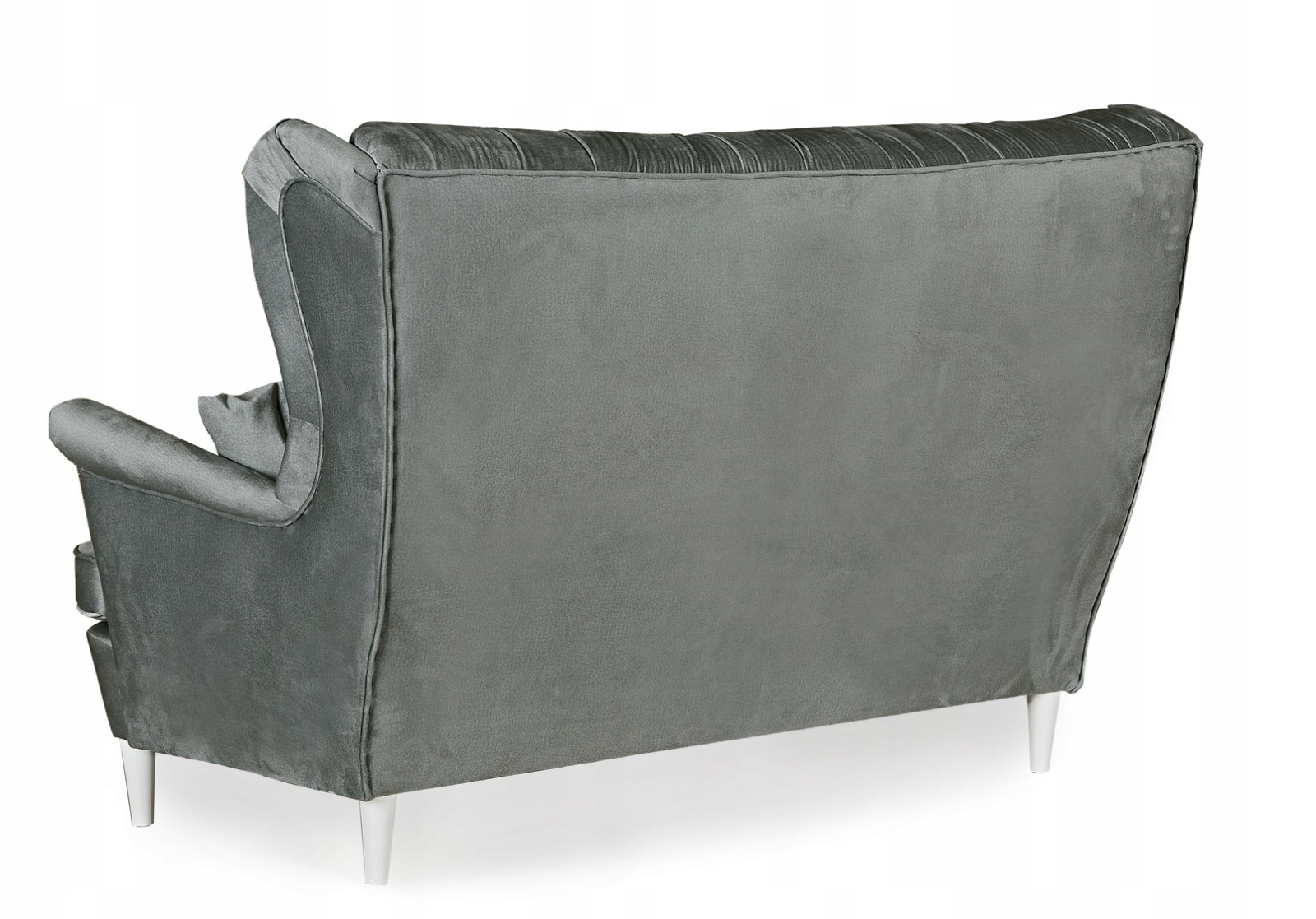 2-Sitzer-Sofa Gaja Monolith 92 Velours Grau
