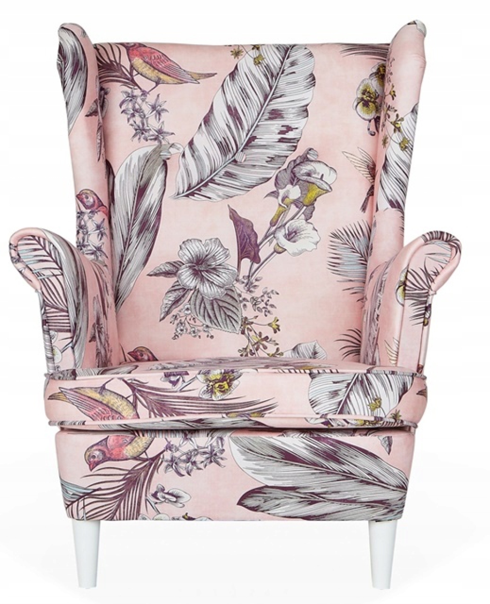 Ohrensessel SPRING 4  Wohnzimmersessel  Blumenmuster