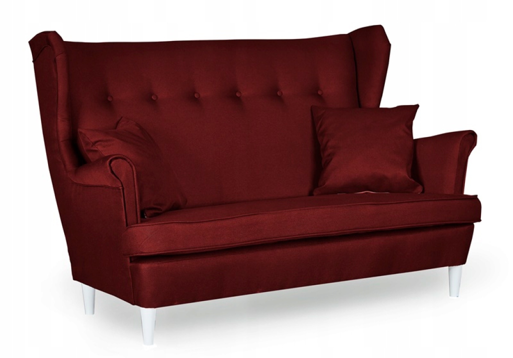 2-Sitzer-Sofa Ari Sawana 09 Weinrot