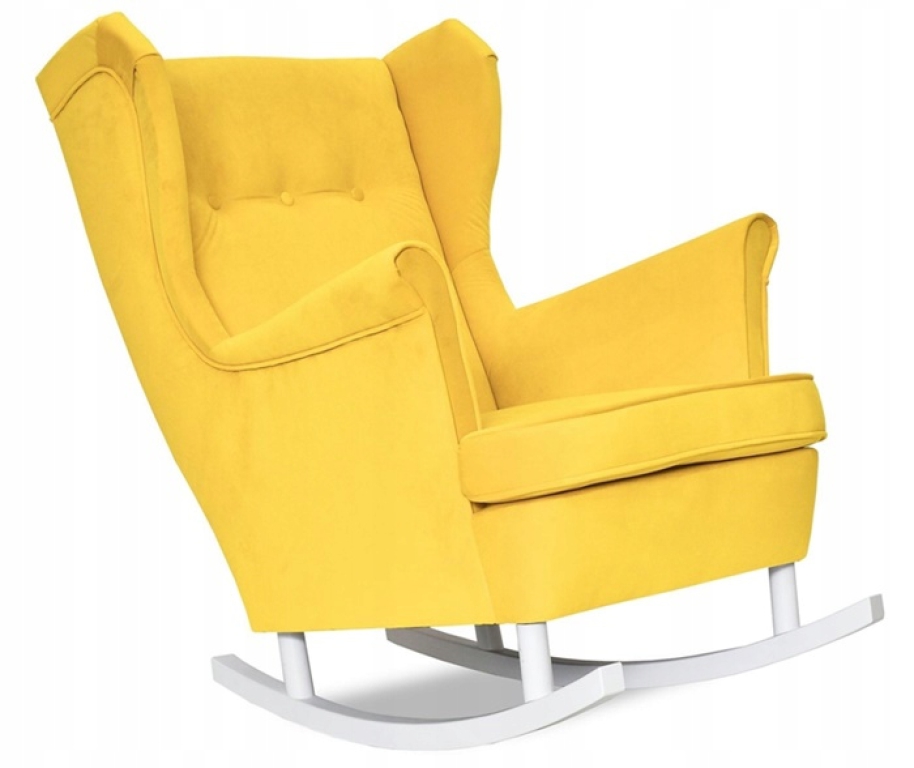 Schaukelsessel ARI Trinity 18 Ohrensessel Wohnzimmersessel Gelb