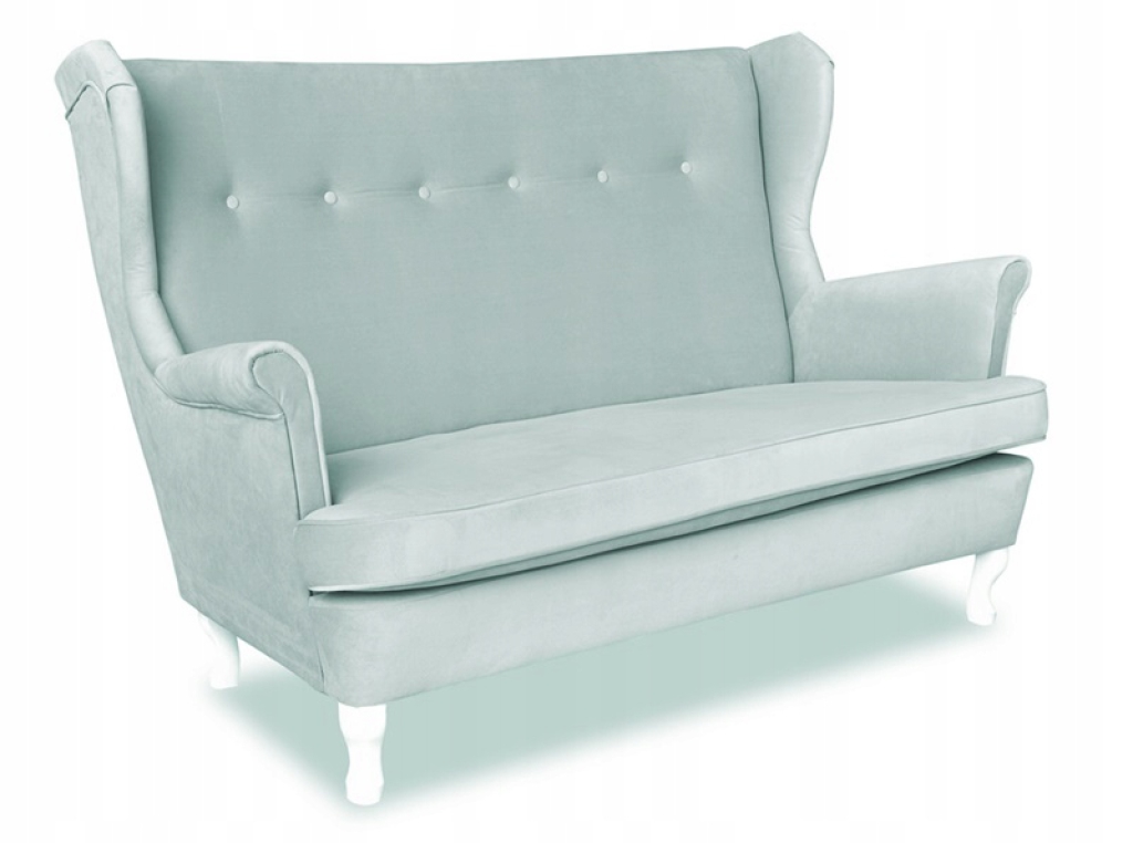 2-Sitzer-Sofa Ari Trinity 22 Velours Hellblau