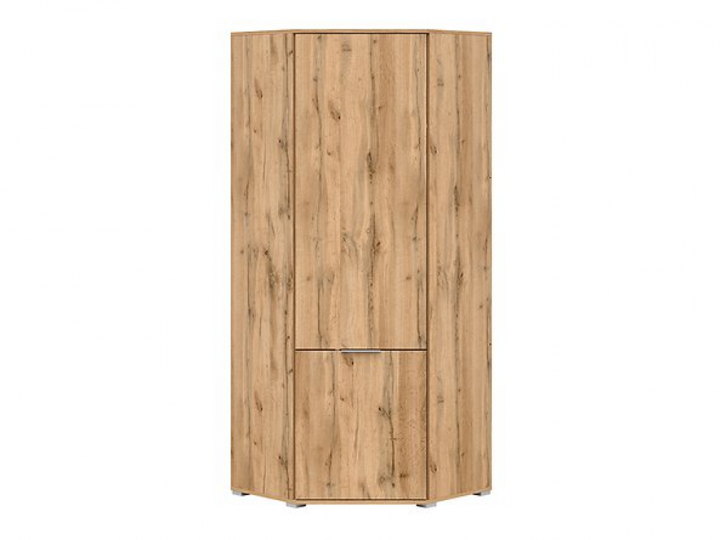 Eckschrank Zele 78cm Wotan Eiche Kleiderschrank Modern